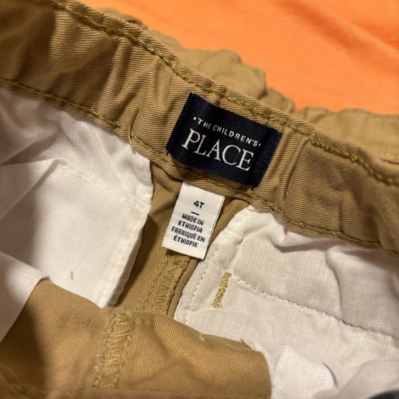 4T Children’s Place Khaki/ Uniform Pants (2 pair) - Picture 2 of 4